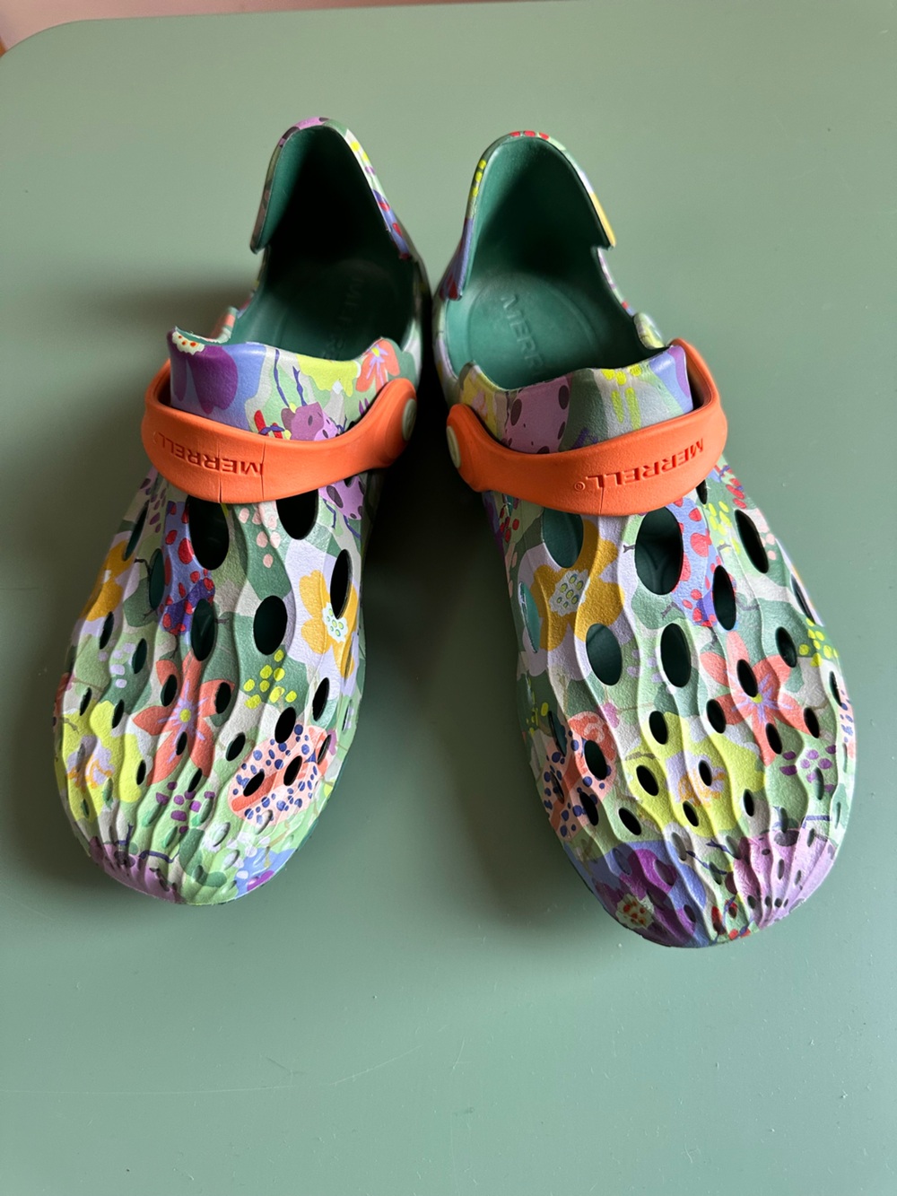Merrell Kids Floral Clogs